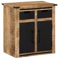 vidaXL, vidaXL Sideboard mit 2 Schubladen 55x35x60 cm Massivholz Mango