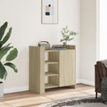 vidaXL, vidaXL Sideboard Sonoma-Eiche 73,5x35x75 cm Holzwerkstoff