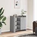 vidaXL, vidaXL Sideboard Grau Sonoma 73,5x35x75 cm Holzwerkstoff