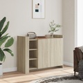 vidaXL, vidaXL Sideboard Sonoma-Eiche 100x35x75 cm Holzwerkstoff
