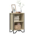 vidaXL, vidaXL Bücherregal Sonoma-Eiche 50x31x74,5 cm Holzwerkstoff