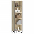 vidaXL, vidaXL Bücherregal Sonoma-Eiche 50x31x169 cm Holzwerkstoff