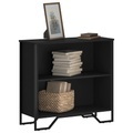 vidaXL, vidaXL Bücherregal Schwarz 80x31x74,5 cm Holzwerkstoff
