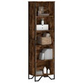 vidaXL, vidaXL Bücherregal Räuchereiche 50x31x169 cm Holzwerkstoff