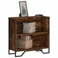 vidaXL, vidaXL Bücherregal Räuchereiche 80x31x74,5 cm Holzwerkstoff