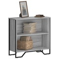 vidaXL, vidaXL Bücherregal Grau Sonoma 80x31x74,5 cm Holzwerkstoff