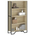 vidaXL, vidaXL Bücherregal Sonoma-Eiche 80x31x137,5 cm Holzwerkstoff