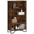 vidaXL, vidaXL Bücherregal Räuchereiche 80x31x137,5 cm Holzwerkstoff