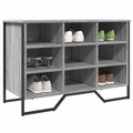 vidaXL, vidaXL Schuhregal Grau Sonoma 90x38x61,5 cm Holzwerkstoff