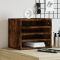 vidaXL, vidaXL Schreibtisch-Organizer Räuchereiche 36x26x29,5 cm Holzwerkstoff