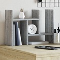 vidaXL, vidaXL Schreibtisch-Organizer Grau Sonoma 34,5x15,5x35,5 Holzwerkstoff