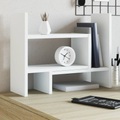 vidaXL, vidaXL Schreibtisch-Organizer Weiß 38,5x17x39 cm Holzwerkstoff