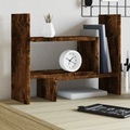 vidaXL, vidaXL Schreibtisch-Organizer Räuchereiche 38,5x17x39 cm Holzwerkstoff