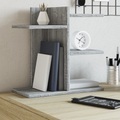 vidaXL, vidaXL Schreibtisch-Organizer Grau Sonoma 42x21,5x42 cm Holzwerkstoff