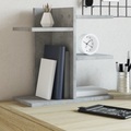 vidaXL, vidaXL Schreibtisch-Organizer Betongrau 42x21,5x42 cm Holzwerkstoff