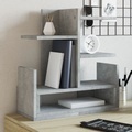 vidaXL, vidaXL Schreibtisch-Organizer Betongrau 49x20x52,5 cm Holzwerkstoff