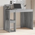 vidaXL, vidaXL Schreibtisch Grau Sonoma 103,5x56,5x94 cm Holzwerkstoff