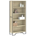 vidaXL, vidaXL Bücherregal Sonoma-Eiche 80x31x169 cm Holzwerkstoff
