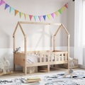 vidaXL, vidaXL Kinderbett Hausbett 70x140 cm Massivholz Kiefer