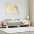 vidaXL, vidaXL Tagesbett Ausziehbar 90x190 cm Massivholz Kiefer
