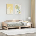 vidaXL, vidaXL Tagesbett Ausziehbar 90x200 cm Massivholz Kiefer