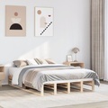 vidaXL, vidaXL Massivholzbett ohne Matratze 140x200 cm Kiefernholz