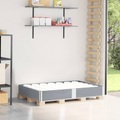 vidaXL, vidaXL Paletten-Aufsatzrahmen Grau 150x100 cm Massivholz Kiefer