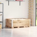 vidaXL, vidaXL Paletten-Aufsatzrahmen 2 Stk. 120x80 cm Massivholz Kiefer