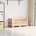 vidaXL, vidaXL Paletten-Aufsatzrahmen 2 Stk. 100x50 cm Massivholz Kiefer