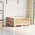 vidaXL, vidaXL Paletten-Aufsatzrahmen 2 Stk. 100x100 cm Massivholz Kiefer