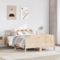 vidaXL, vidaXL Massivholzbett ohne Matratze 140x200 cm Kiefernholz