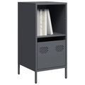vidaXL, vidaXL Sideboard Anthrazit 35x39x73,5 cm Kaltgewalzter Stahl