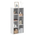 vidaXL, vidaXL Bücherregal Weiß 50x25x105 cm Holzwerkstoff