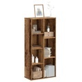 vidaXL, vidaXL Bücherregal Altholz-Optik 50x25x105 cm Holzwerkstoff