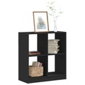 vidaXL, vidaXL Bücherregal Schwarz 68,5x32x75 cm Holzwerkstoff