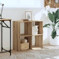 vidaXL, vidaXL Bücherregal Artisan-Eiche 68,5x32x68,5 cm Holzwerkstoff