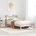 vidaXL, vidaXL Massivholzbett ohne Matratze 100x200 cm Kiefernholz