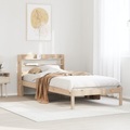 vidaXL, vidaXL Massivholzbett ohne Matratze 100x200 cm Kiefernholz