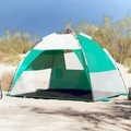 vidaXL, vidaXL Strandzelt 2 Personen Seegrün Quick Release Wasserdicht