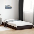 vidaXL, vidaXL Bettgestell Schwarz 90x200 cm Holzwerkstoff