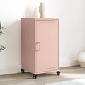 vidaXL, vidaXL Sideboard Rosa 36x39x72 cm Kaltgewalzter Stahl