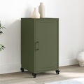 vidaXL, vidaXL Sideboard Olivgrün 36x39x72 cm Kaltgewalzter Stahl