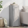 vidaXL, vidaXL Sideboard Grau Sonoma 30x42,5x93 cm Holzwerkstoff
