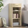 vidaXL, vidaXL Sideboard Sonoma-Eiche 40x42,5x93 cm Holzwerkstoff