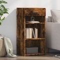 vidaXL, vidaXL Sideboard Räuchereiche 45x42,5x93 cm Holzwerkstoff