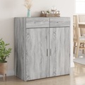 vidaXL, vidaXL Sideboard Grau Sonoma 80x42,5x93 cm Holzwerkstoff