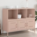 vidaXL, vidaXL Sideboard Rosa 100,5x39x79 cm Kaltgewalzter Stahl