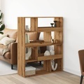 vidaXL, vidaXL Bücherregal Artisan-Eiche 100x33x125,5 cm Holzwerkstoff