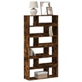 vidaXL, vidaXL Bücherregal Räuchereiche 100x33x187,5 cm Holzwerkstoff