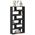vidaXL, vidaXL Bücherregal Schwarz 100x33x187,5 cm Holzwerkstoff